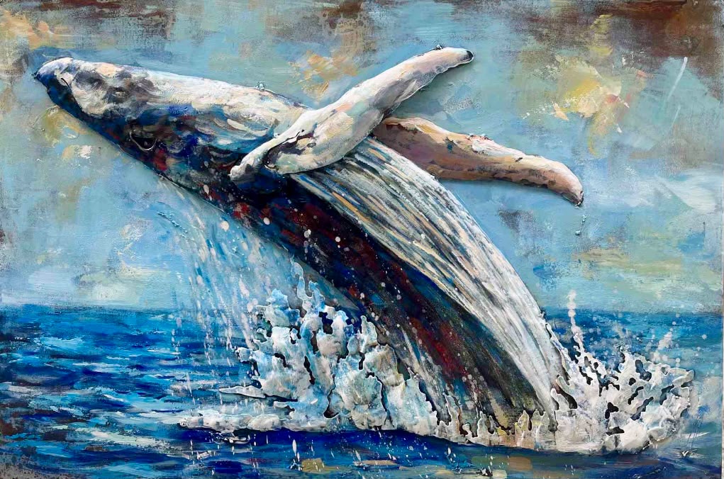 Tableau en relief Le Saut de la Baleine — Paysages inspiré de La Réunion | L'ART Réunion